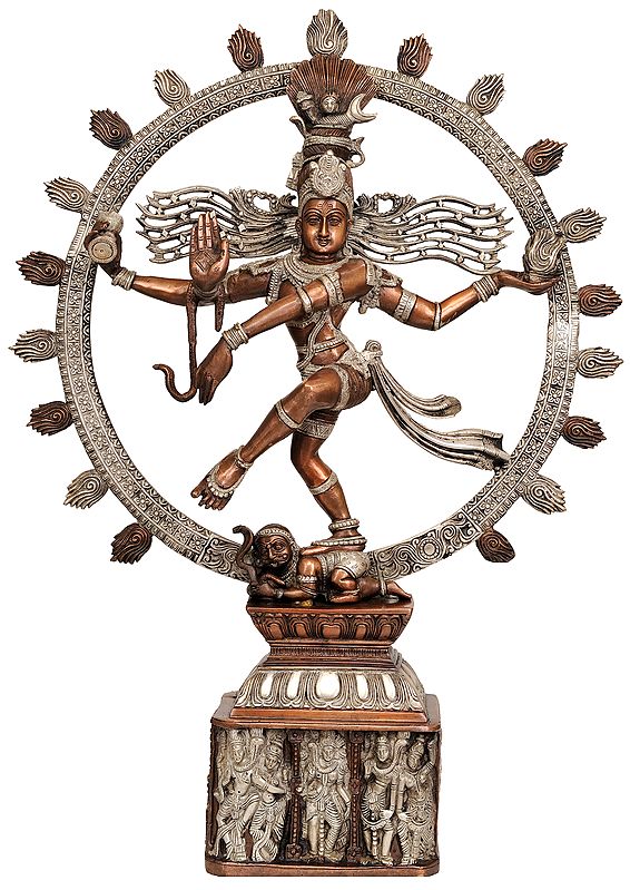 23" Nataraja In Brass | Handmade | Made In India
