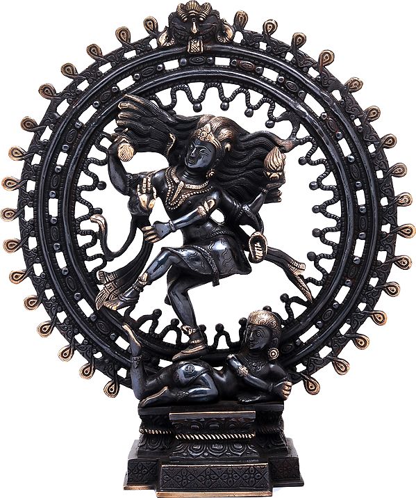 17" Shiva as Nataraja In Brass | Handmade | Made In India