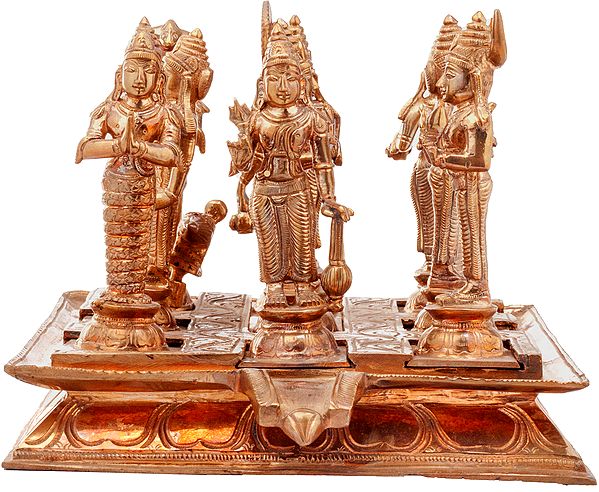 Navagraha (The Nine Planets) - With Each Deity Facing the Correct Direction, Highly Auspicious and Suitable for Rituals and Worship of Navagraha