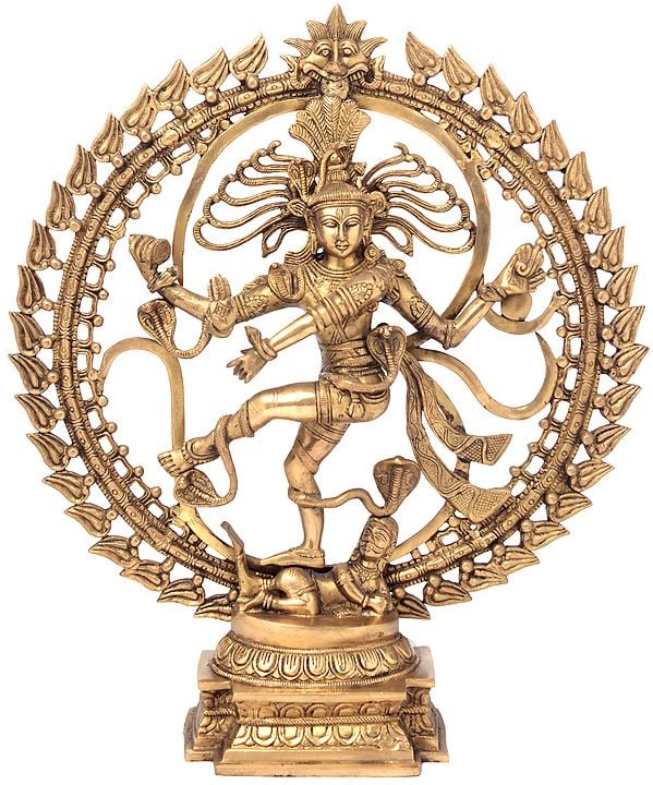 23" Nataraja In Brass | Handmade | Made In India