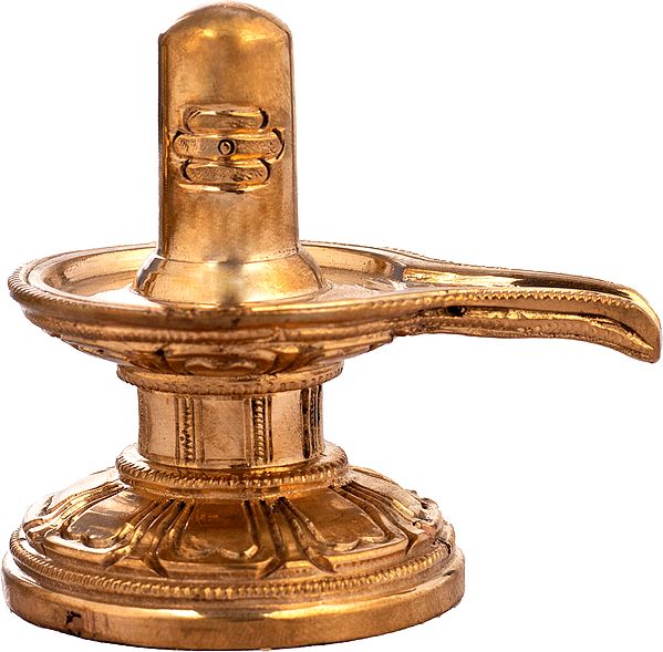 Resplendent Bronze Shiva-linga