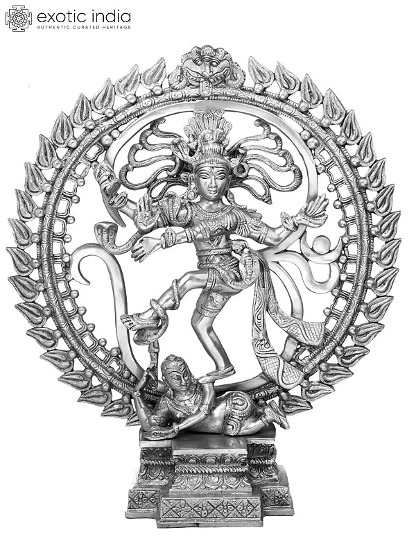 17" Nataraja Idol Enrapture You | Handmade Brass Statue | Made in India