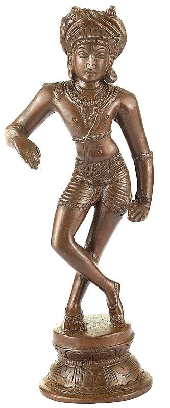 8" Vrishavahana Shiva In Brass | Handmade | Made In India