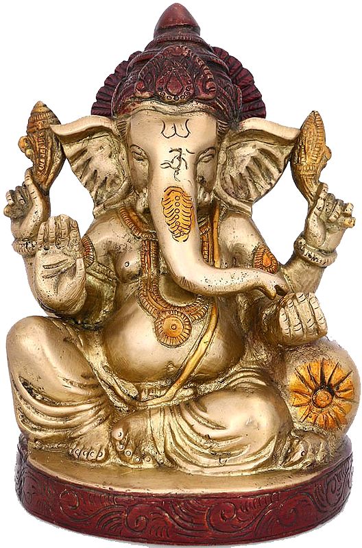 Lord Ganesh Ganesha Beautiful Brass Statues