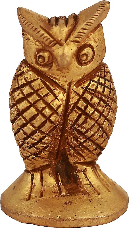 Owl Agarbatti Stand In Brass | Handmade | Made In India