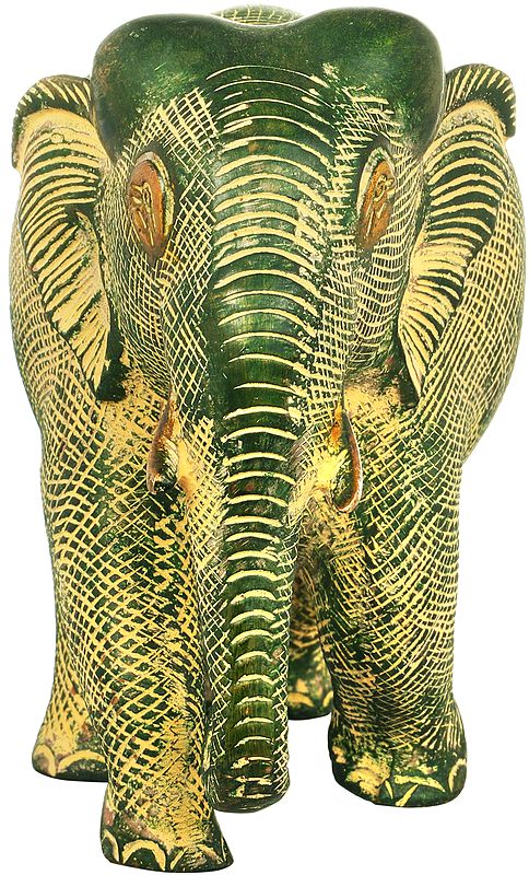 Elephant Brass Figurine