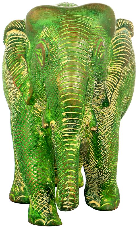 Elephant Brass Figurine