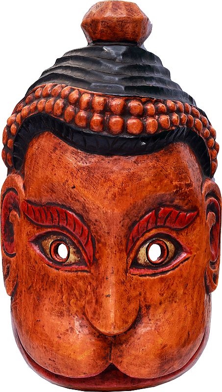 Lord Hanuman Wall Hanging Mask (Made in Nepal)