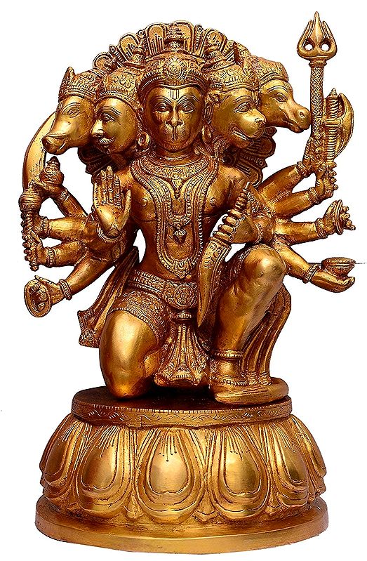 Hanuman In All His Resplendence