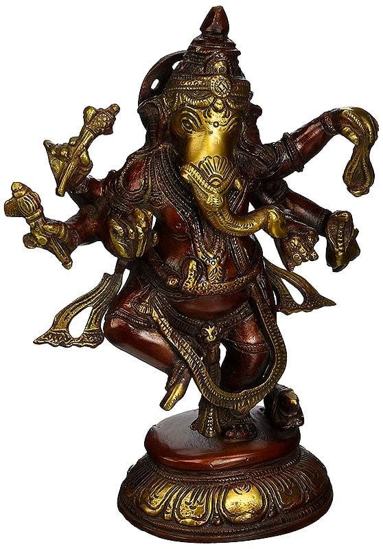 Dancing Ganesha Lucky Charm Hindu God