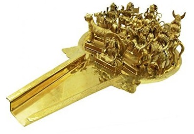 26" Navgraha Abhishek Patra For Abhishekam In Brass | Handmade | Made In India
