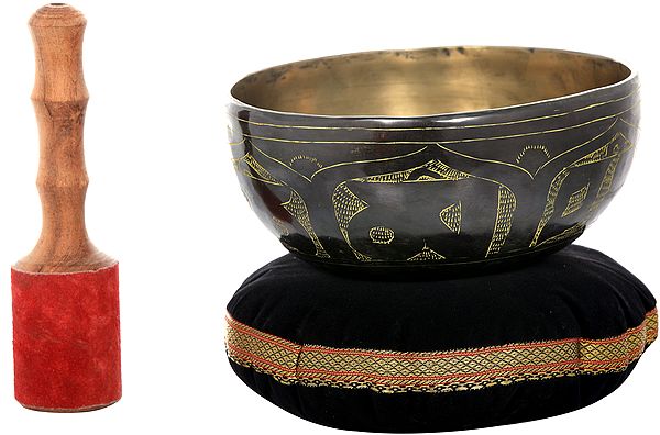 7" Tibetan Buddhist Singing Bowl | Handmade |