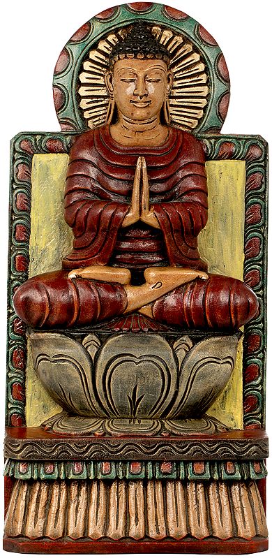 Buddha in Namaste Mudra - Tibetan Buddhist