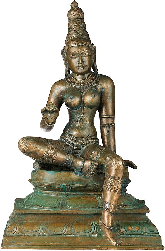 Superfine Seated Devi Uma (Parvati)