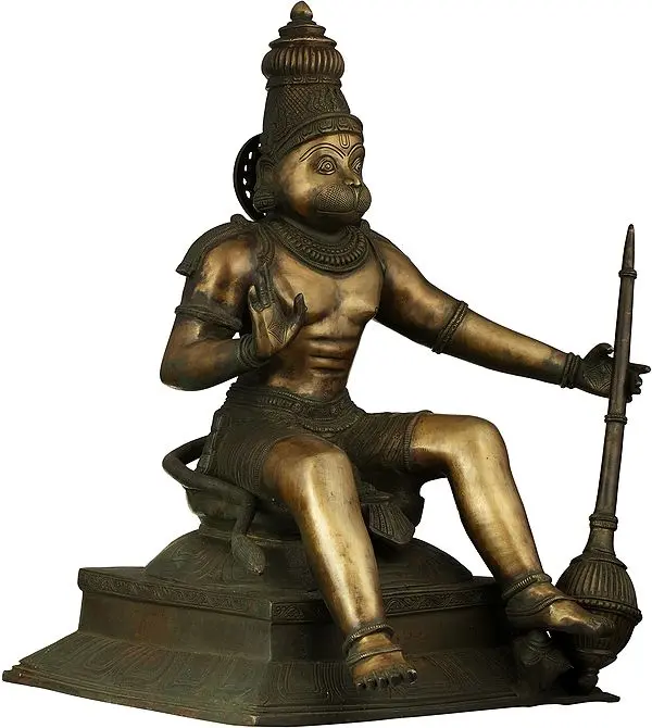 Lord Hanuman Granting Abhaya