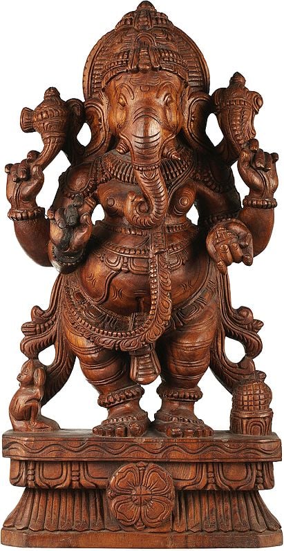 Ekadanta Standing Ganesha