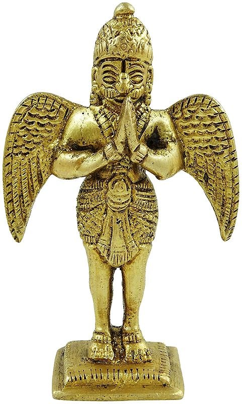 Garuda In Namaskaaram Mudra
