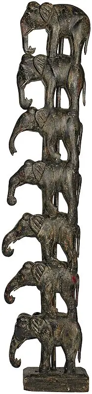 Elephant On Elephant