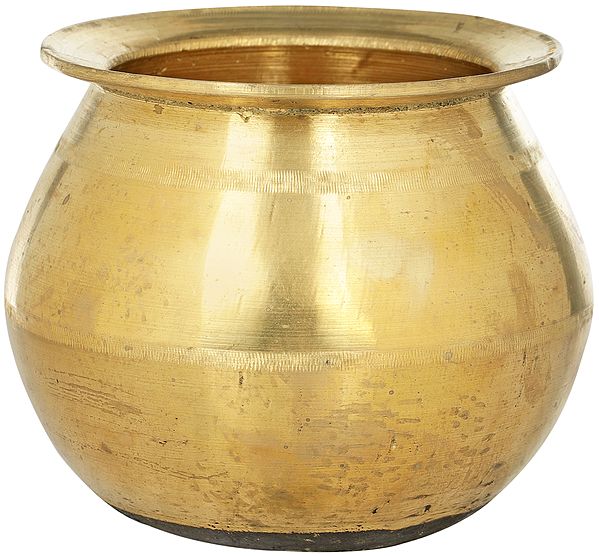 Ritual Bronze Lota (Pot) from South India