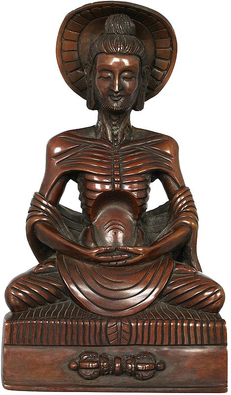 Emaciated Buddha - Made in Nepal