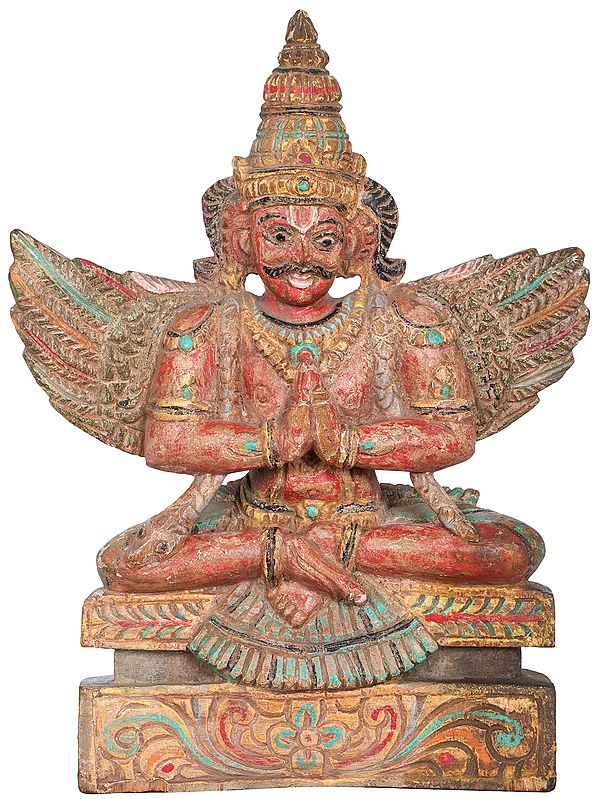 Garuda in Namaskar Mudra