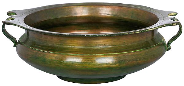 Brass Urli Bowl for Ritual Purposes