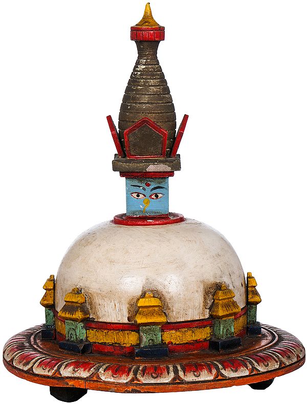 Made in Nepal Tibetan Buddhist Chorten (Stupa)