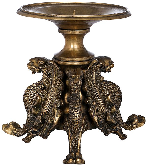 Cheetah Candle Stand