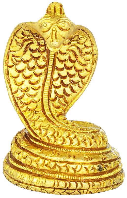 2" Kundalini Brass Sculpture | Handmade | Made in India