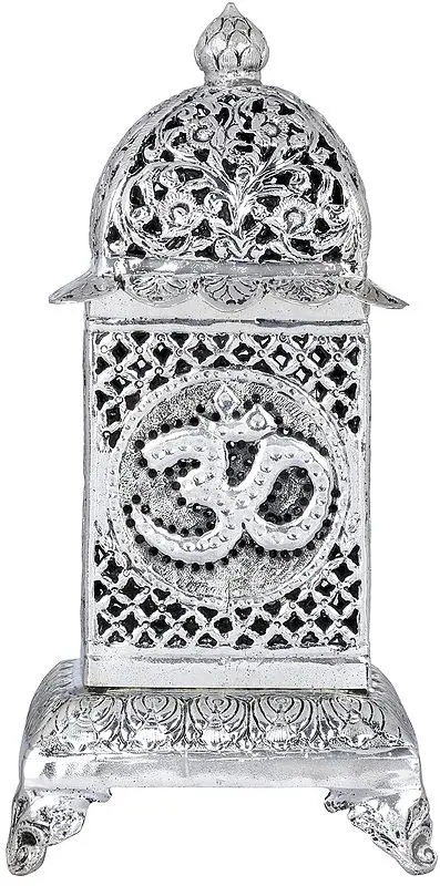 OM Temple Puja Lamp