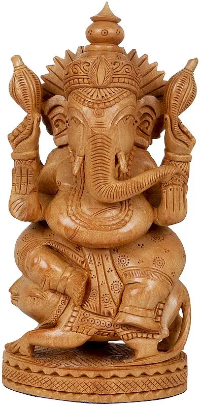 Ganesha Seated on His Rat