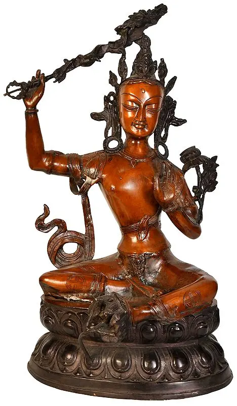The Resplendent Bodhisattva Manjushri
