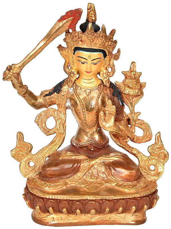 Made in Nepal Manjushri - Tibetan Buddhist Deity