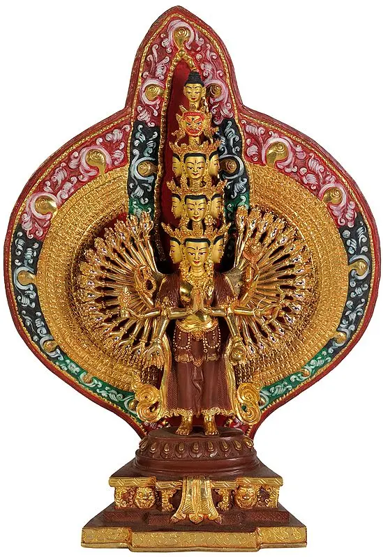 Eleven Headed Thousand Armed Avalokiteshvara