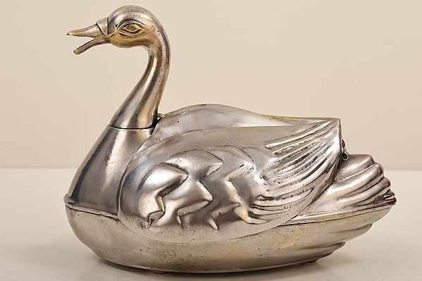 Brass Duck Shape Spice Box | Brass Spice Box | Handmade Art | Made In India