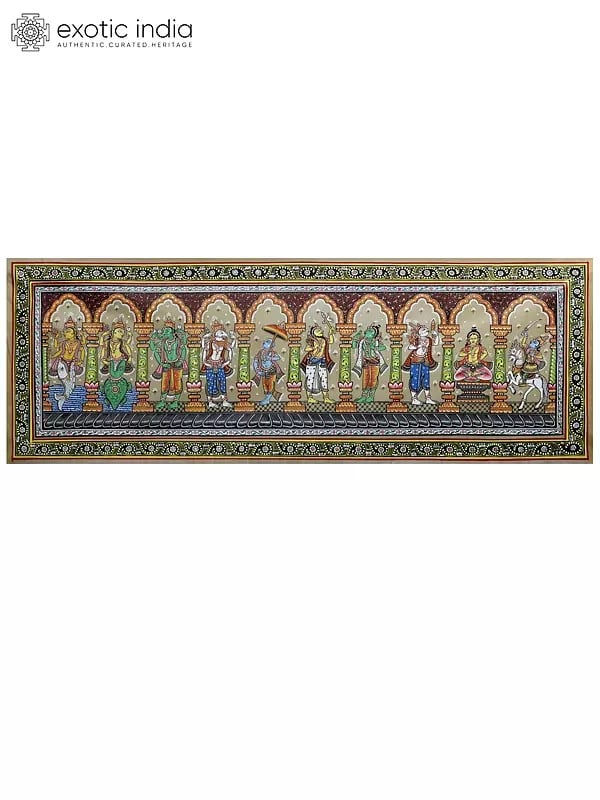 Dashavatara Pattachitra Painting | Traditional Folk Art of Odisha