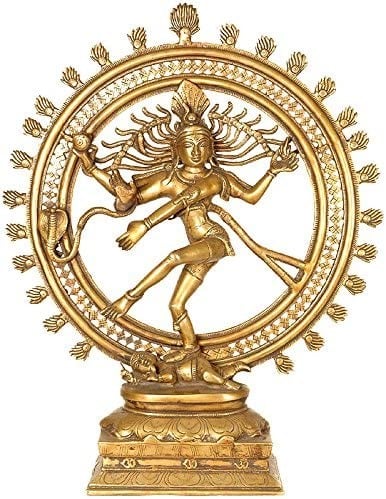 24" Nataraja - The King of Dancers In Brass | Handmade | Made In India