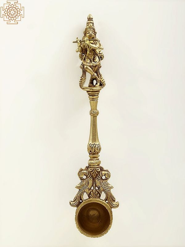 Krishna Ritual Spoon