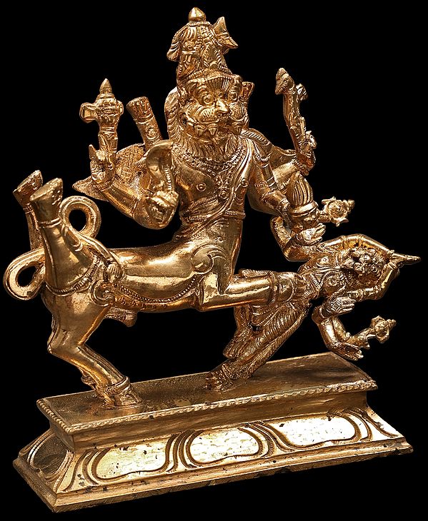 Sharabha An Incarnation of Virabhadra Exotic India Art