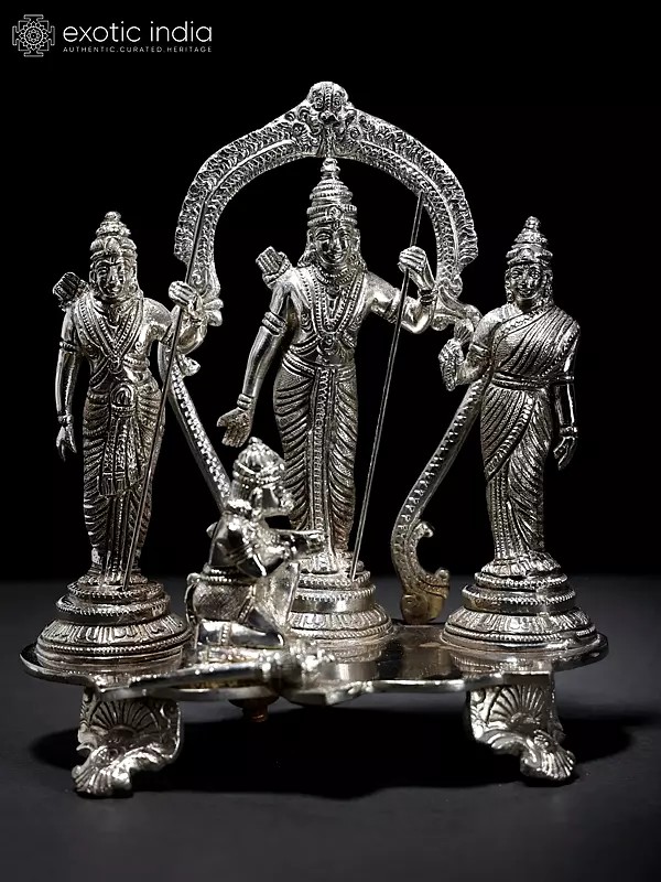 7" Ram Darbar In Brass