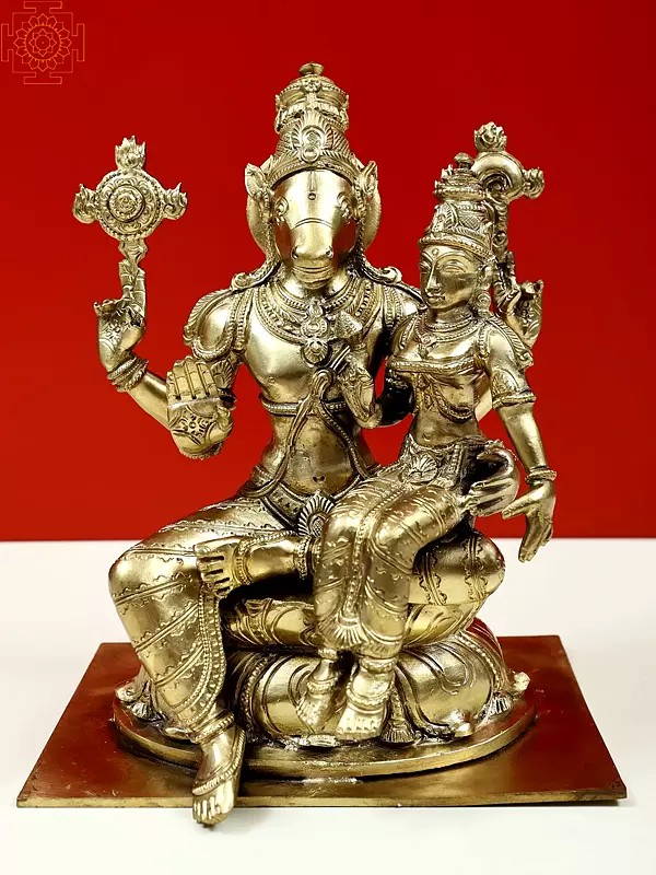 8" Sri Lakshmi-Hayagreeva | Handmade |