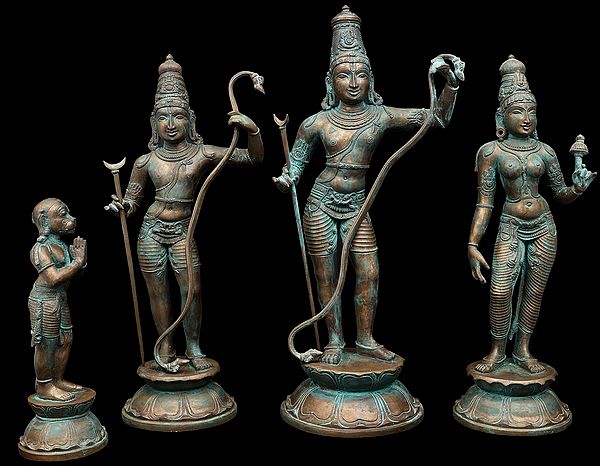 Lord Rama, Lakshman and Goddess Sita (Ram Darbaar)