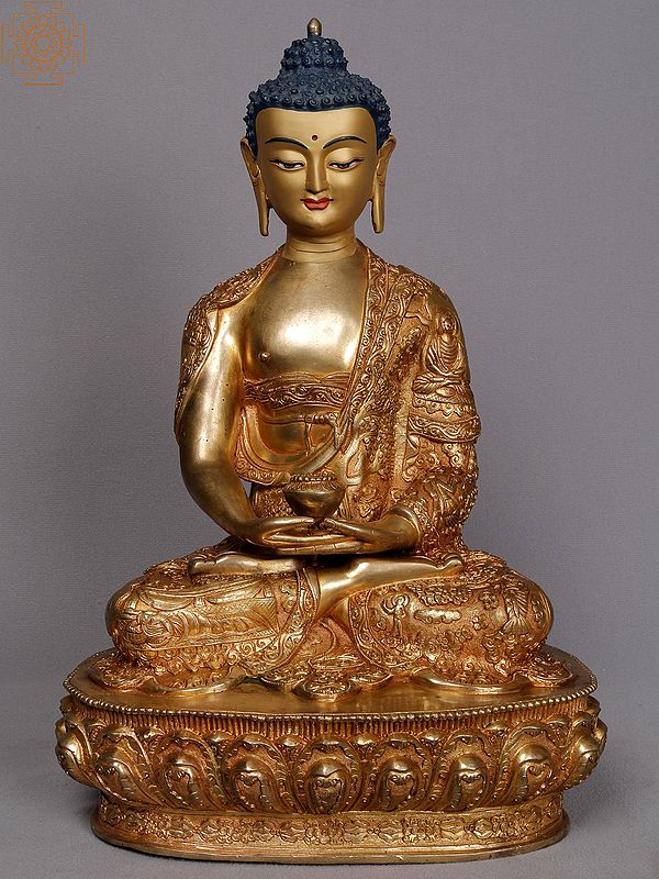 13" Lord Amitabha Buddha From Nepal