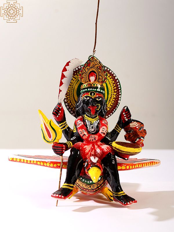 Goddess Mahakali | Varanasi Art and Craft - Wood