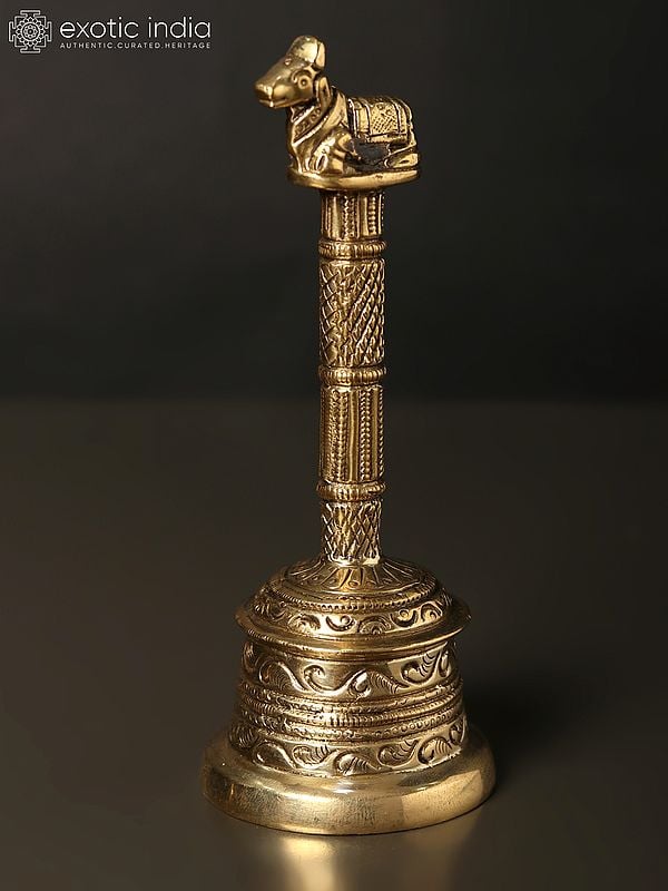 5" Nandi Bell in Brass