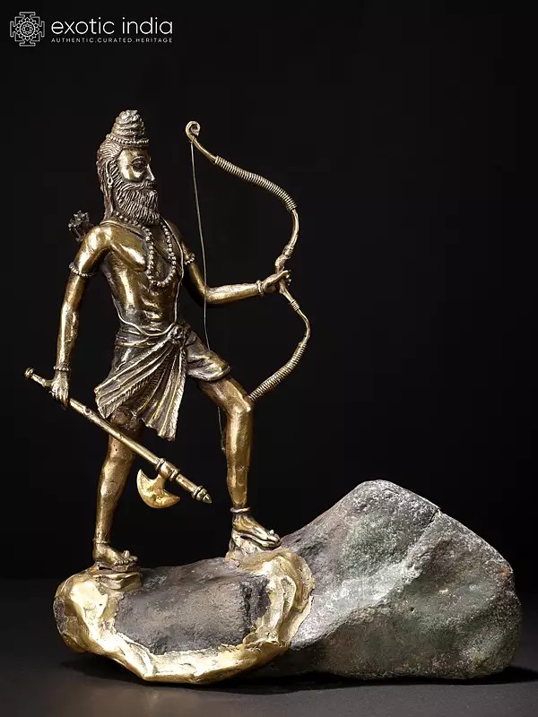 15" Lord Parashurama | Original Sculpture