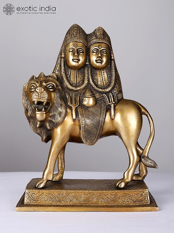 12" Chamunda Devi | Brass Statue