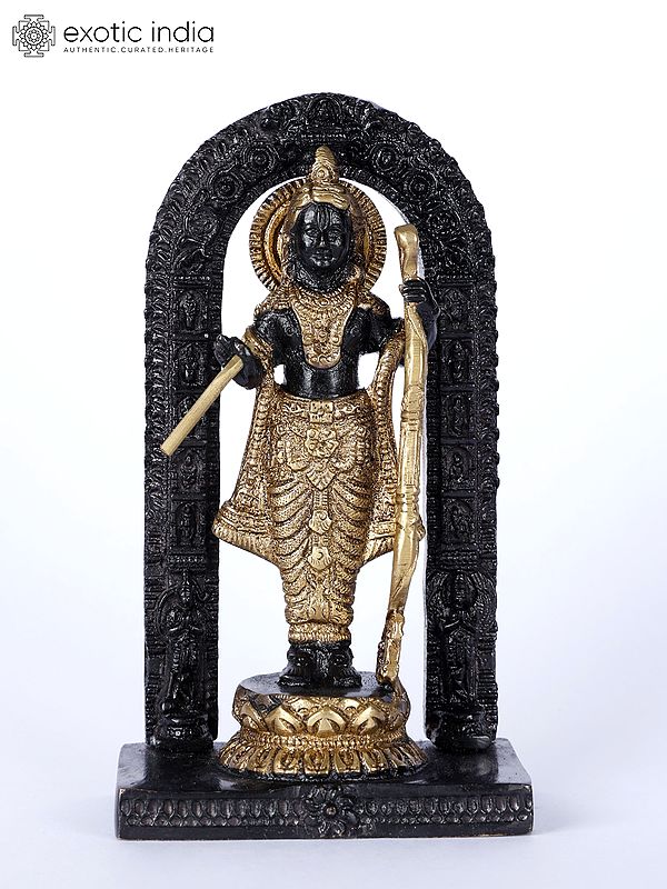 5" Small Shri Ram Lalla Brass Statue