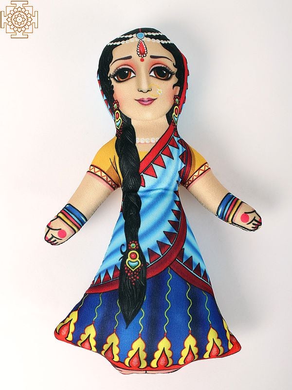 7" Goddess Parvati  Soft Toy