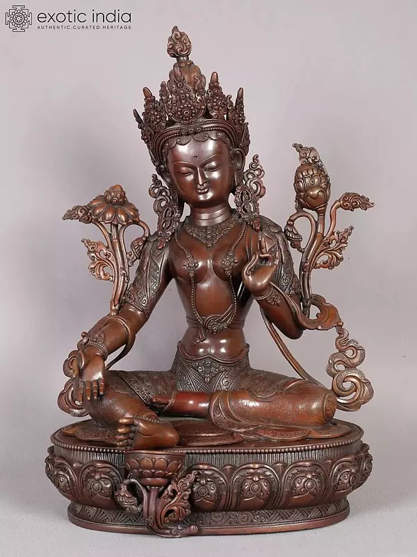 20" Goddess Green Tara from Nepal